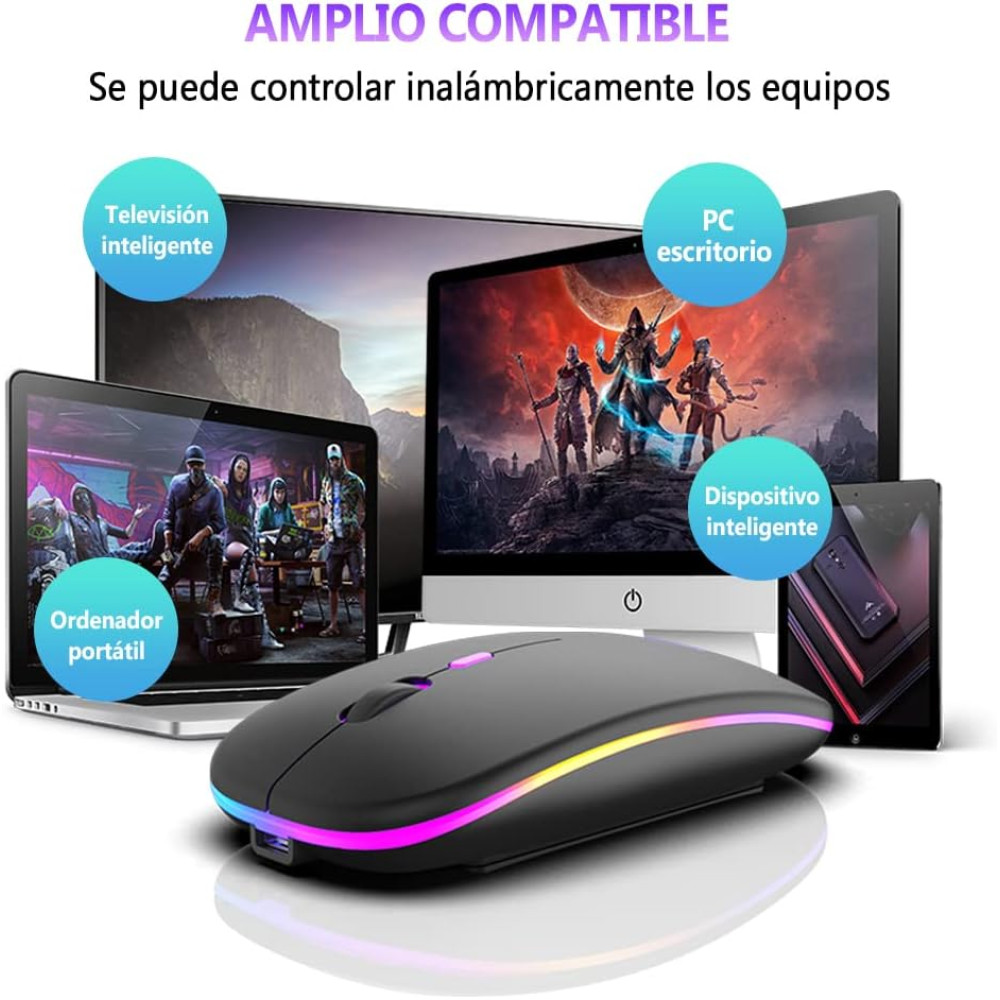Бездротова миша Free wolf X15 Bluetooth / 2 4GHz тиха 3 DPI