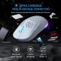 Ігрова бездротова миша TMKB Falcon M1 24000 DPI RGB три режими підключення
