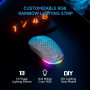 Ігрова бездротова миша TMKB Falcon M1 24000 DPI RGB три режими підключення