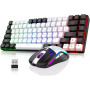 Комплект клавиатуры и мыши RedThunder K84 RGB подсветка 75% USB 2,4G