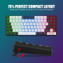 Комплект клавиатуры и мыши RedThunder K84 RGB подсветка 75% USB 2,4G