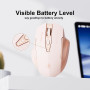 Бездротова мишка Uineer U6 Bluetooth 2,4GHz DPI 2400 з індикатором заряду