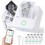 Мини термопринтер Cudinham X6 Bluetooth для стикеров без чернил