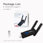Wodgreat WiFi Bluetooth 5 0 адаптер USB 1800Мбітс 2 4G 5G AC Dual Band для ПК і ноутбука