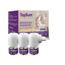 Успокаивающий диффузор TopSum с феромонами для кошек 3 шт