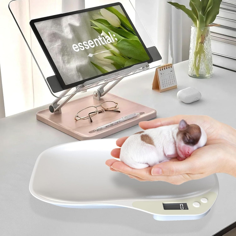 Цифрові ваги для дрібних тварин Goldmeet до 15 кг з LCD-дисплеєм