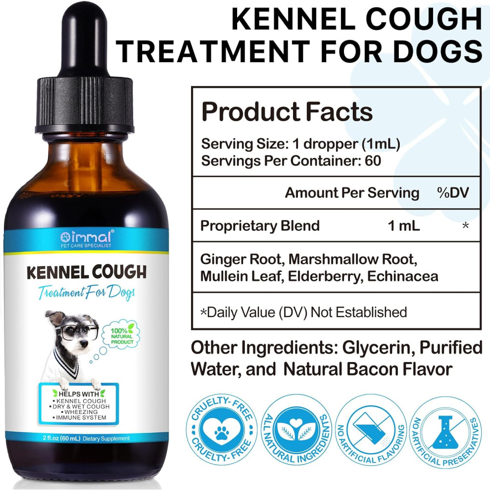 Капли от кашля для собак Kennel Cough Treatment
