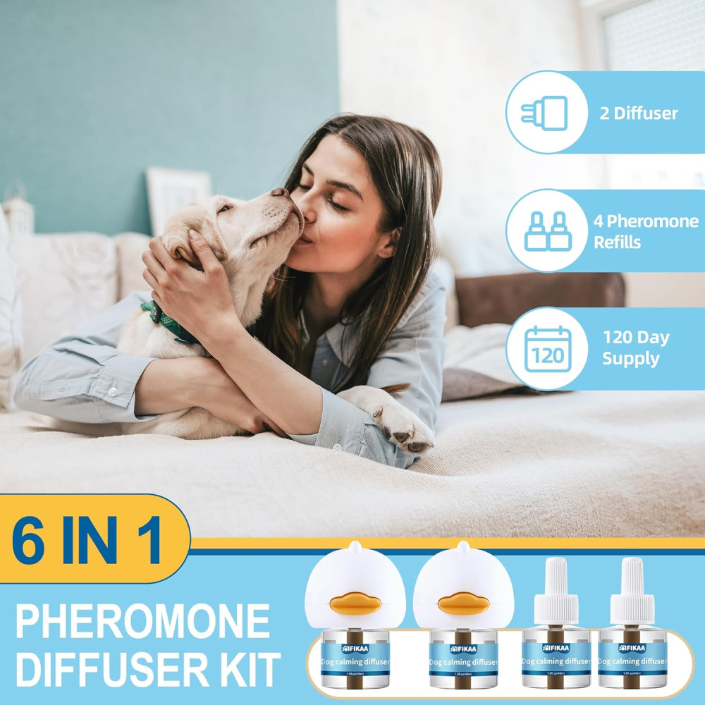Успокаивающий диффузор для собак Pernimon 2 диффузоры + 2 сменные флаконы