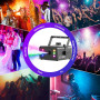 Дым-машина Oloaxolx 1500W с 6 RGB LED с дистанционным управлением и 1 л бак