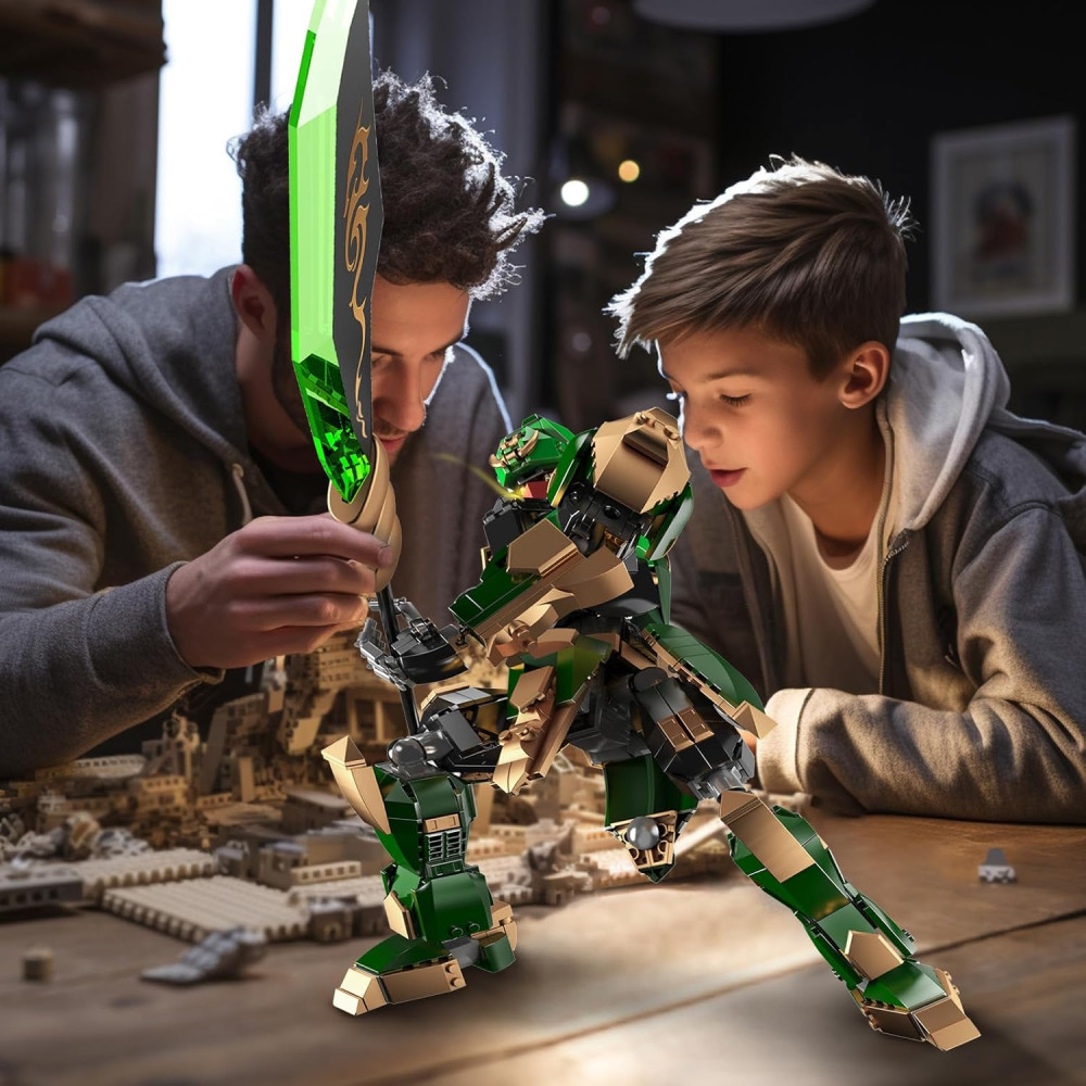 Дитячий конструктор JMBricklayer серії Mecha на 744 деталі від 8+