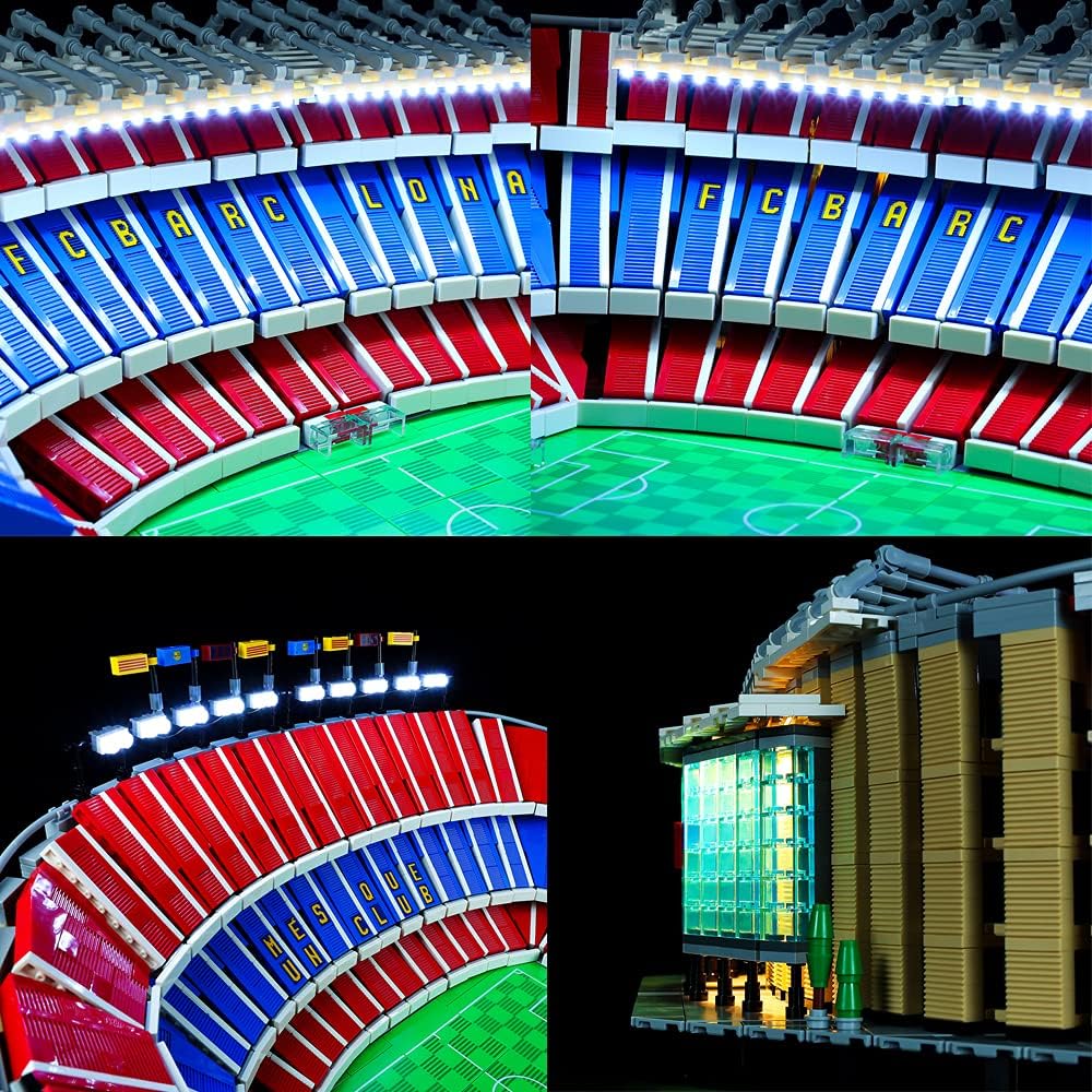 LED подсветка для конструктора Barcelona 10284 НЕ КОНСТРУКТОР!