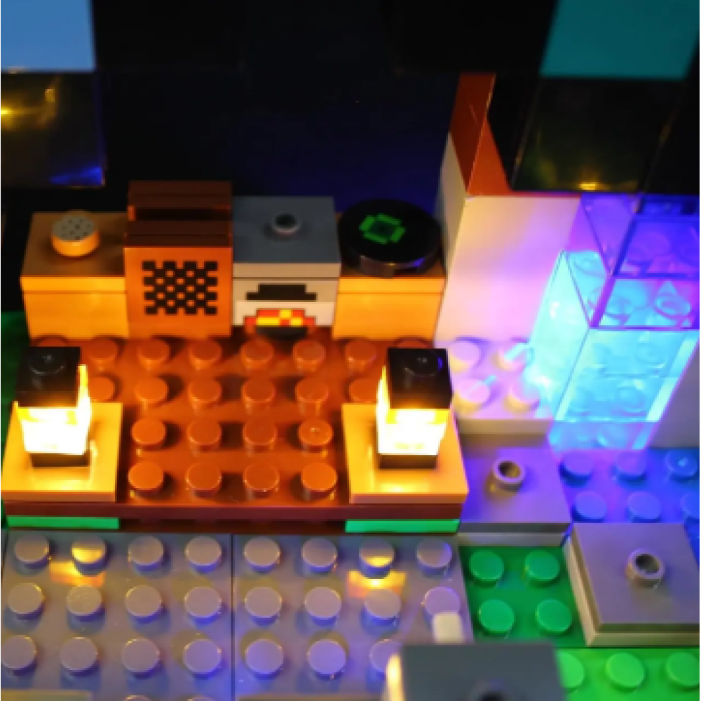 Комплект підсвічування для Lego Minecraft 21244 (конструктор не входить до комплекту)
