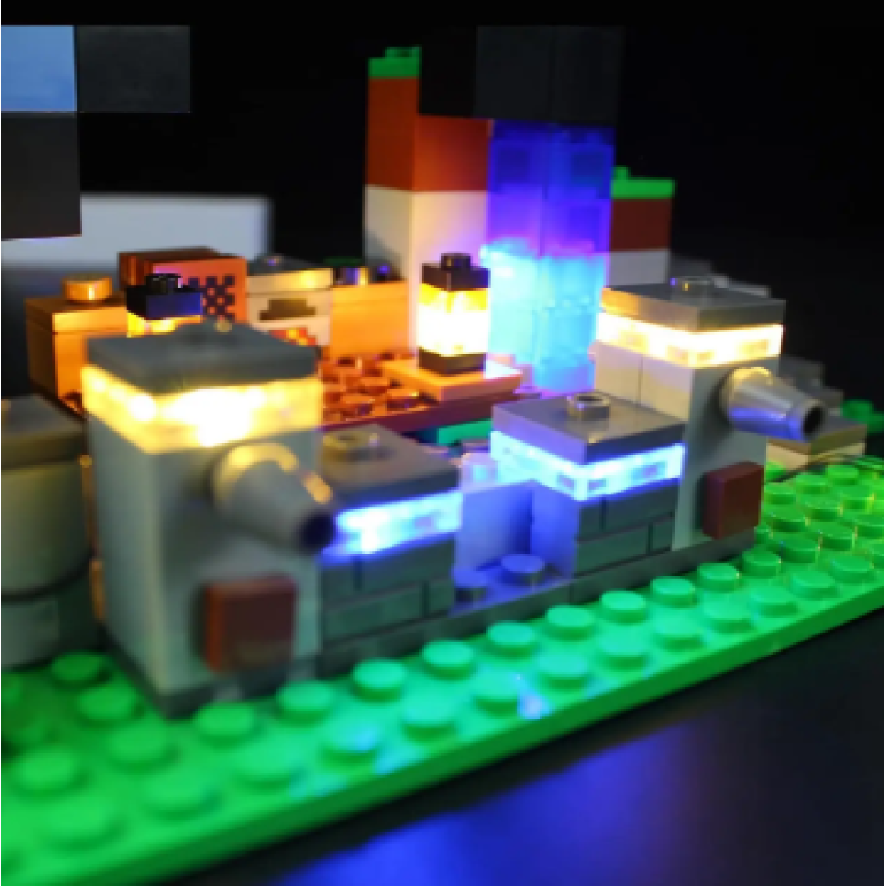 Комплект підсвічування для Lego Minecraft 21244 (конструктор не входить до комплекту)