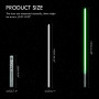 Світловий меч Custom Saber Smooth Swing з LED RGB та 9 звукових ефектів