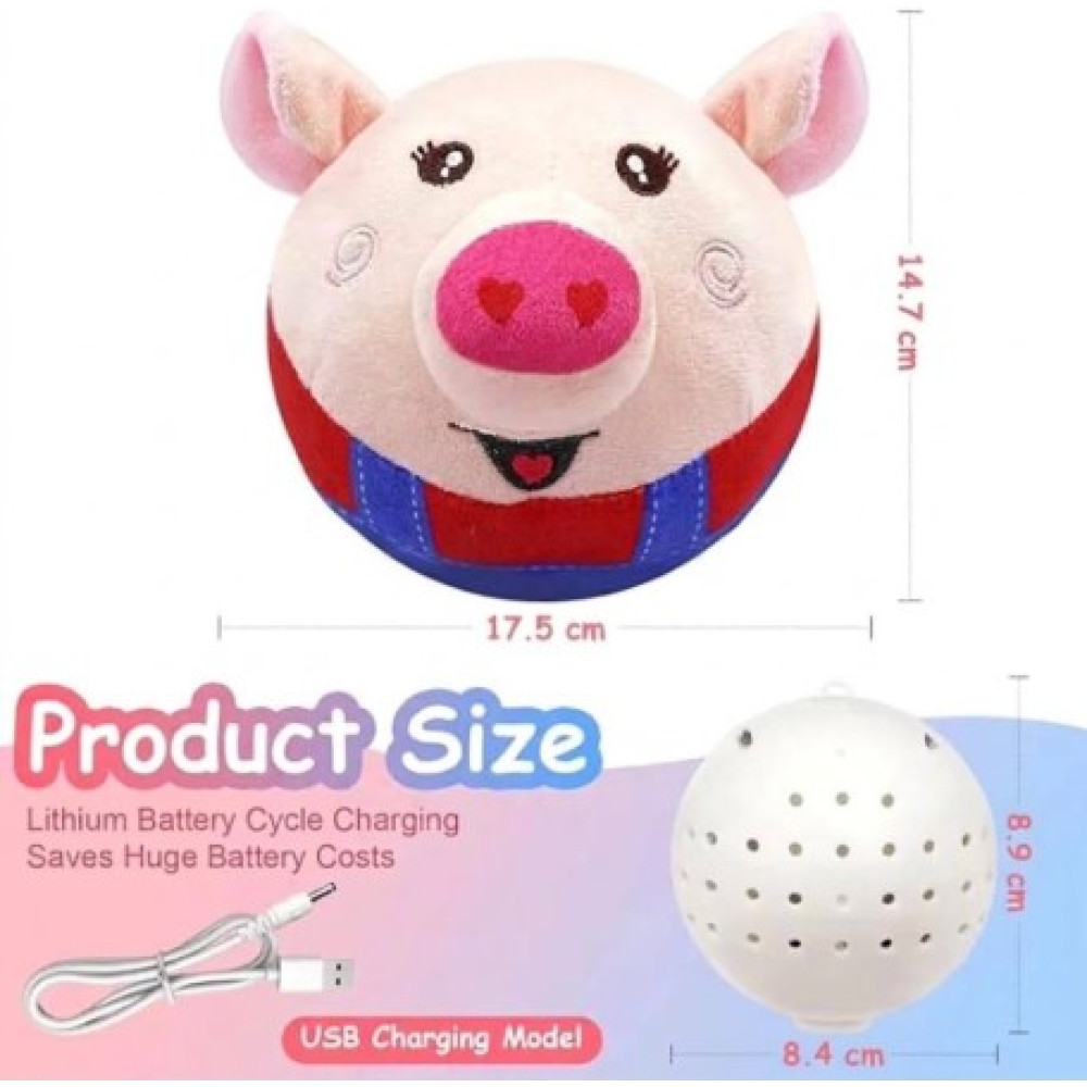 Интерактивная мягкая игрушка Dancing Piggy Ball