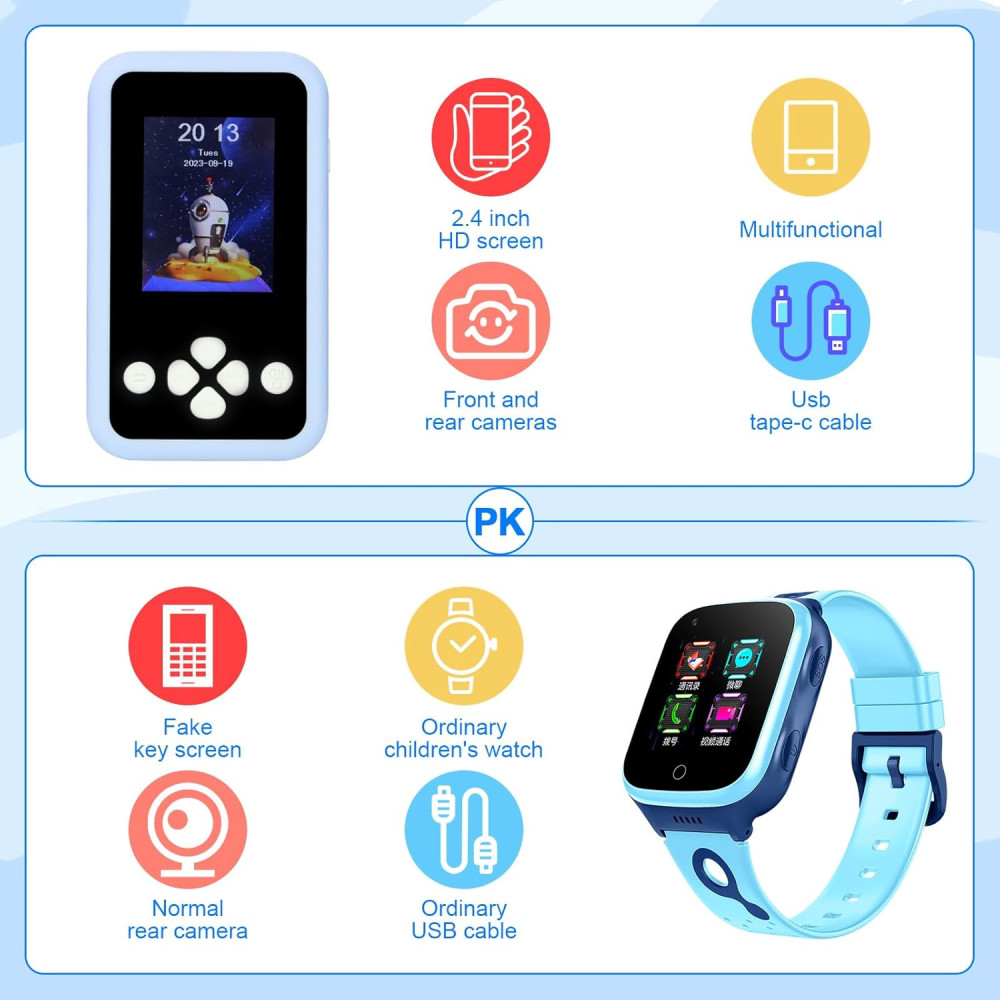 Детский сенсорный смартфон SINSEN с камерой 32GB и MP3 плеером