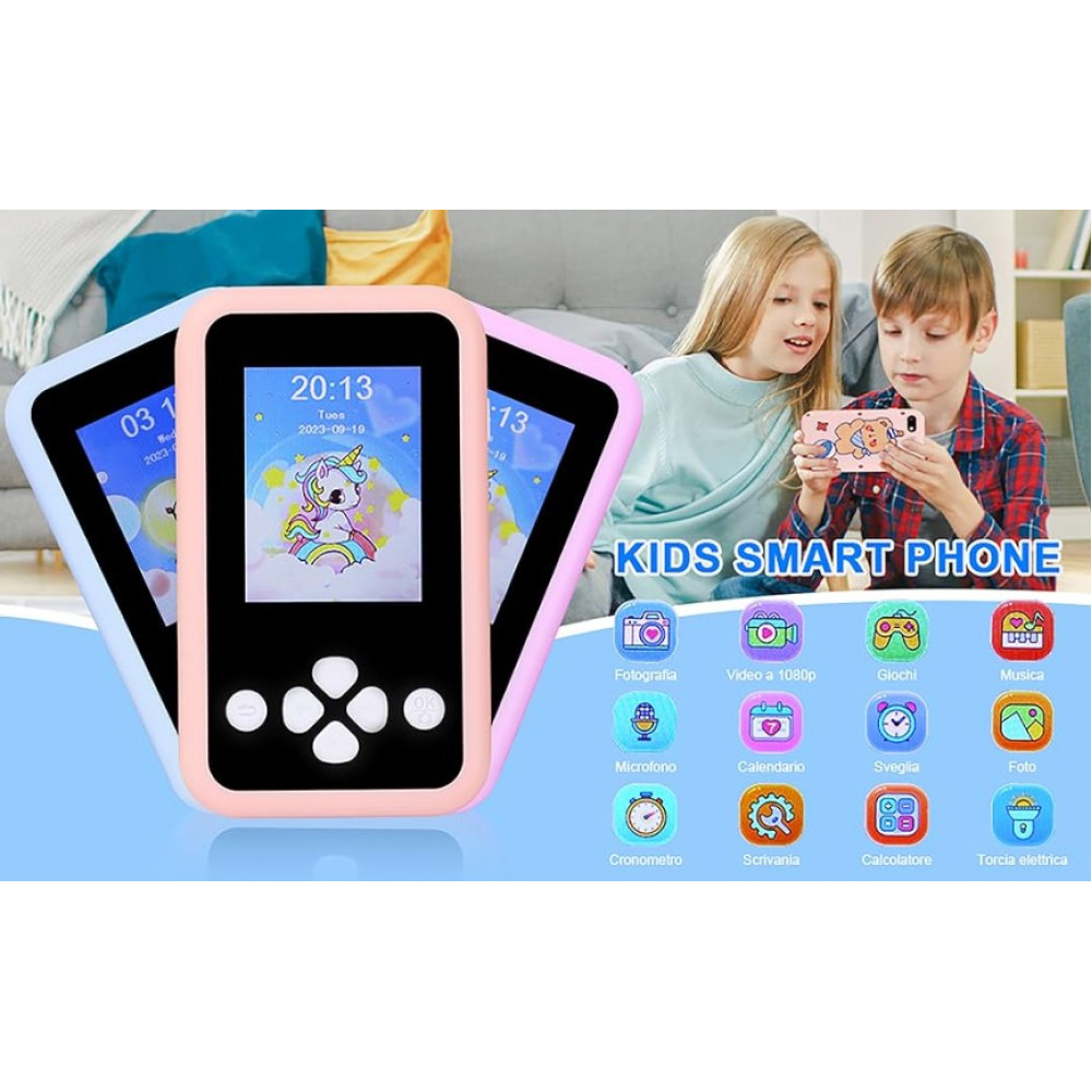 Детский сенсорный смартфон SINSEN с камерой 32GB и MP3 плеером