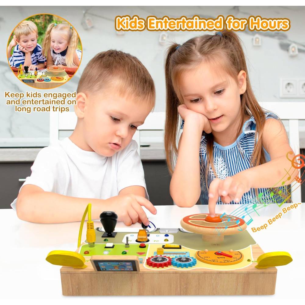 Игровая доска для развития малышей Montessori для детей от 1 до 4 лет