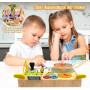 Игровая доска для развития малышей Montessori для детей от 1 до 4 лет