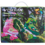 Ролики для детей WESKIFAN Dino Kids регулируемые от 26 до 29 размера