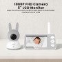 Відеоняня Wansview V1 1080P нічне бачення 5 дюймів WiFi автостеження