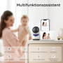 Видеоняня Boifun Baby Monitor с поворотной камерой 1080P
