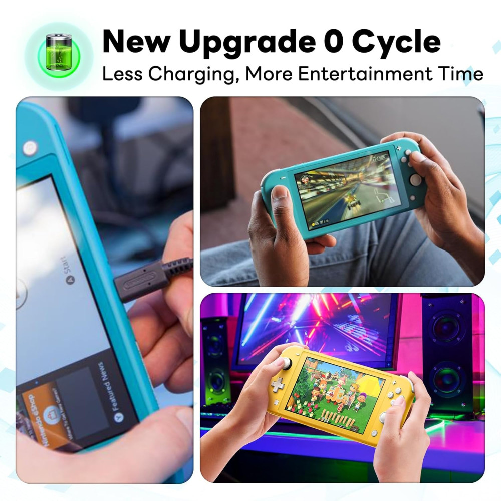 Аккумулятор OHZHAO HDH-003, 4800 мАч, для замены аккумулятора на Nintendo Switch Lite, Lite HDH-003 HDH-001 Lite