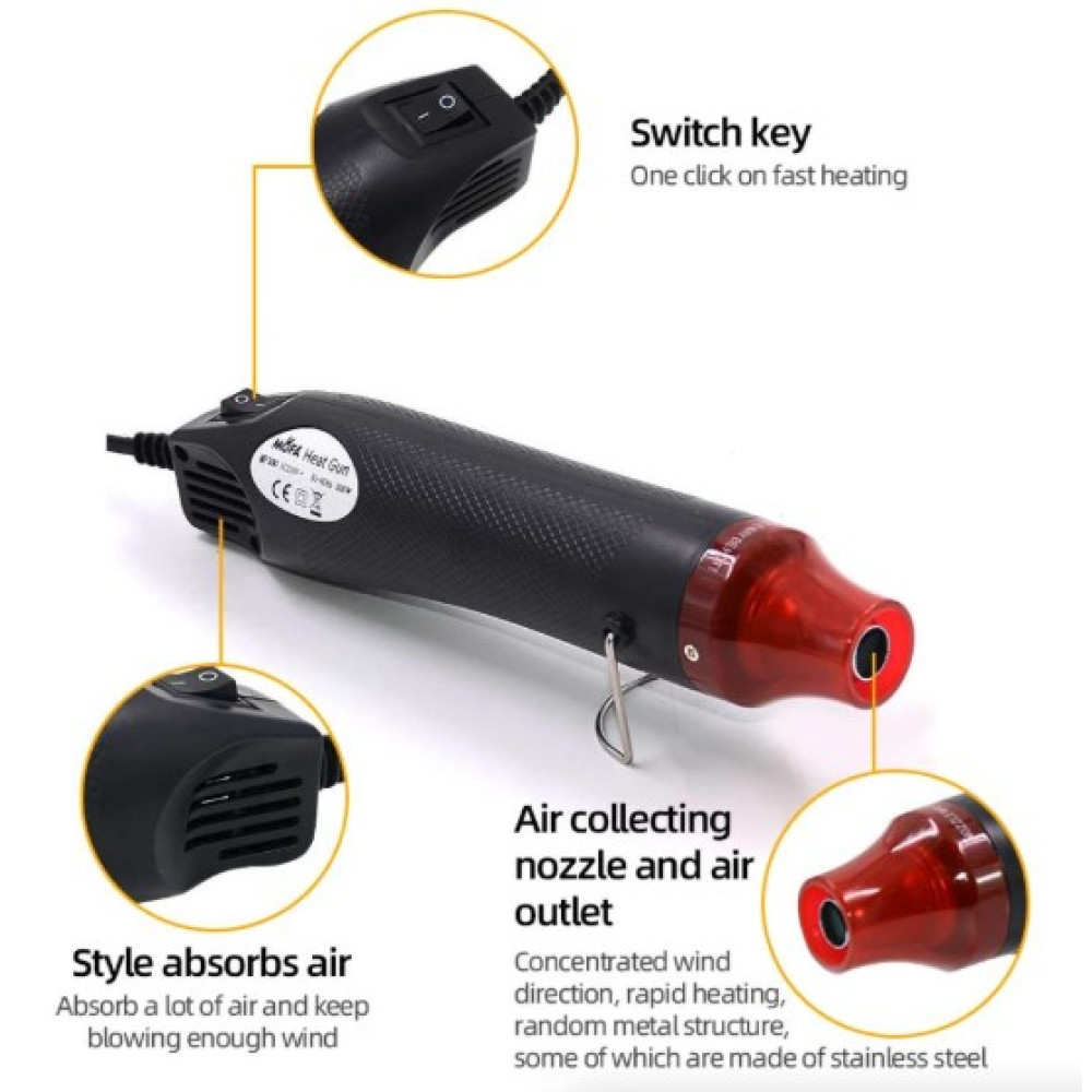 Електричний фен для термоусадки Wowfast 300W 220V
