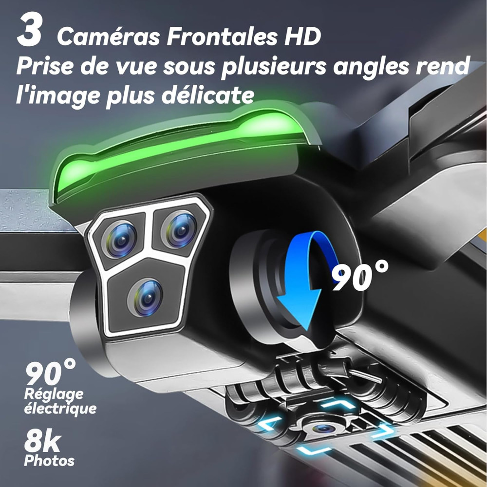 Дрон Hytobp Professionnel S166 PRO, четыре HD камеры, радиоуправляэмый 