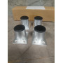 Ніжки для меблів TOVOT 4 шт регульовані алюмінієві опори