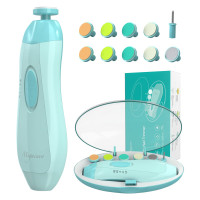 Детская электрическая пилочка для ногтей с подсветкой Megainvo