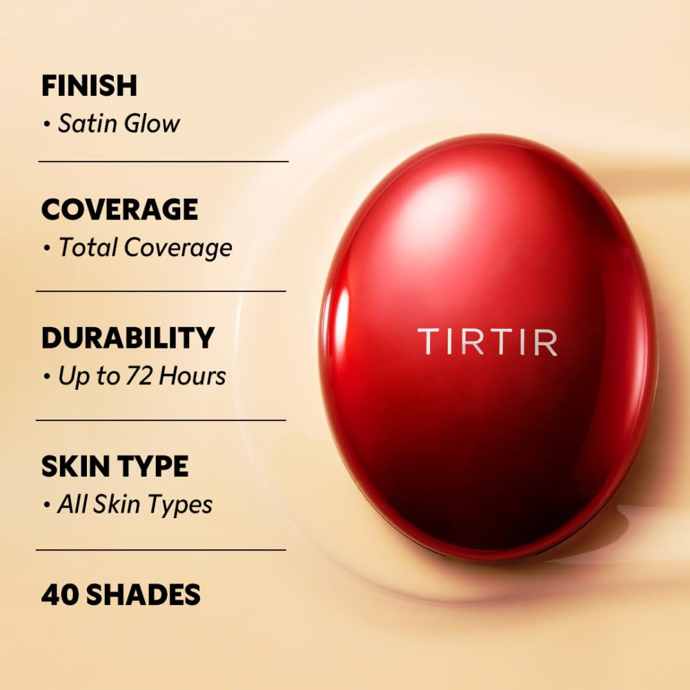 Тональная основа TIRTIR, корейская BB-основа, 21N Слоновая кость