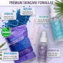 Набор для депиляции воском Tress Wellness для чувствительной кожи, безопасный для лица и кожи.