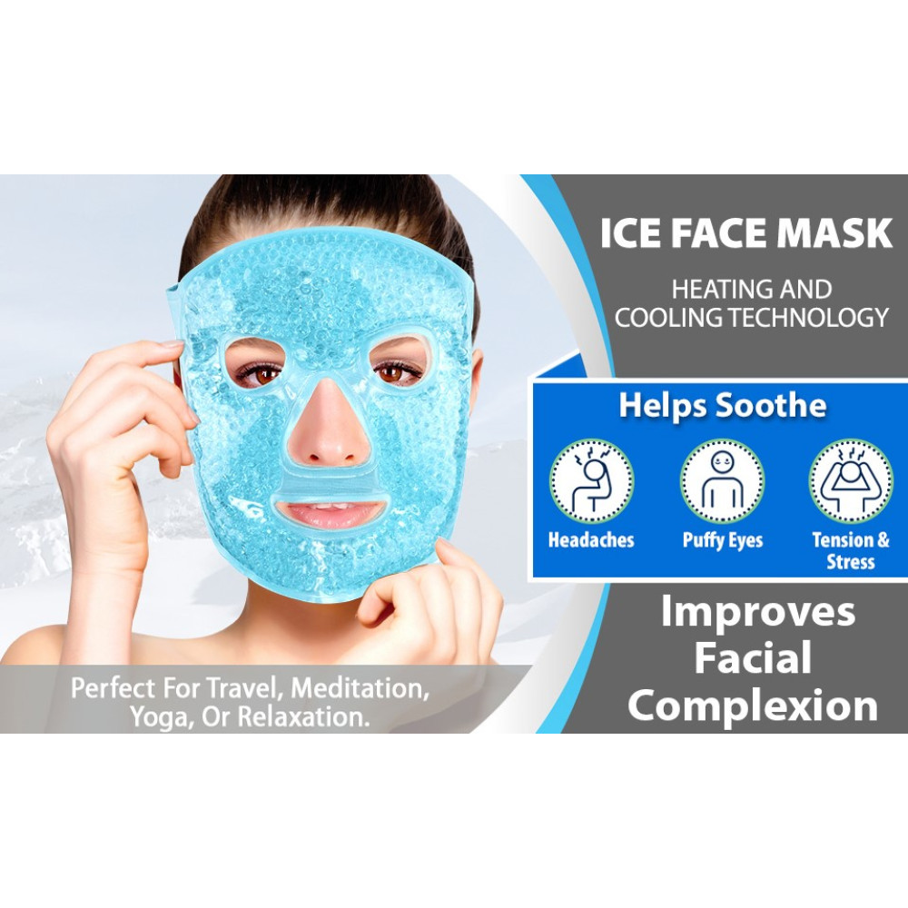 Гелевая маска для лица FOMI Care для холодной и теплой терапии