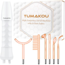 Дарсонваль TUMAKOU F10 6 в 1 с 6 стеклянными электродами для лица и тела