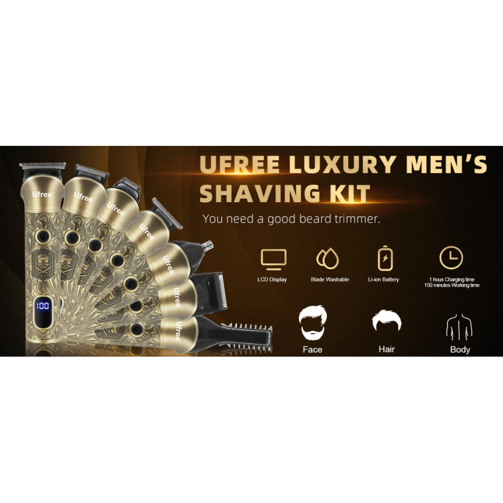 Аккумуляторный мужской триммер Ufree 7в1