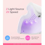 Ультрафіолетова LED лампа для нігтів MelodySusie 6 Вт 
