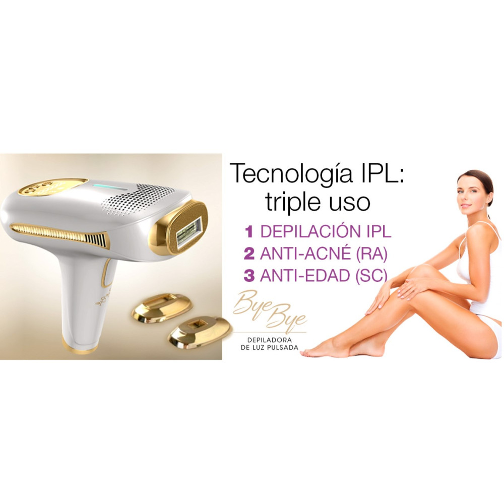 IPL епілятор Bye Bye з імпульсною світловою технологією 3в1 з охолодженням та 9 рівнями