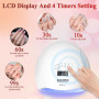 UV LED Лампа для ногтей NAILGIRLS 150 Вт с 4 таймерами и авто сенсором