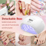 UV LED Лампа для ногтей NAILGIRLS 150 Вт с 4 таймерами и авто сенсором
