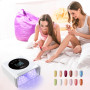  UV LED лампа для ногтей NAILGIRLS 150Wс дисплеем и таймером