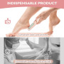 Электрическая пемза для ног Nuve Smooth Pedicure Wand с 2 роликами