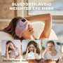 Маска для сна с Bluetooth-наушниками Joythink с шелковым покрытием