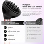 Насадка диффузор для Dyson Airwrap с 2 режимами воздушного потока для локонов
