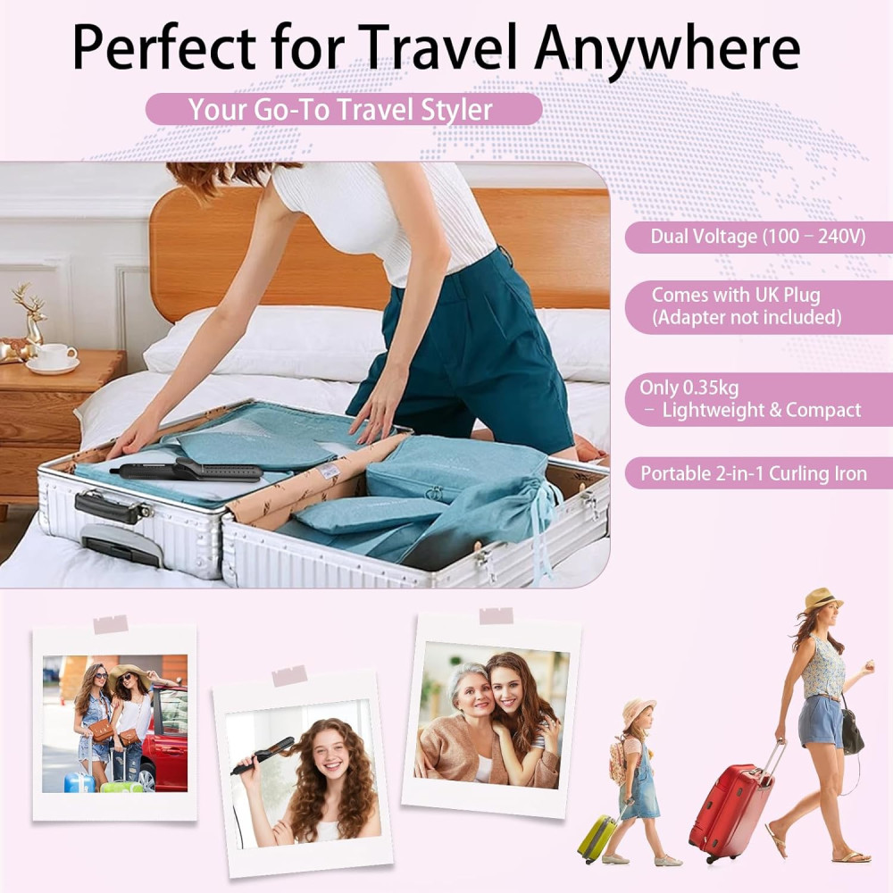 Выпрямитель и плойка Jooayou FS03 2 в 1 с охлаждающим воздухом