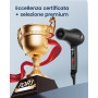Фен для волосся HappyGoo 2400W з дифузором і насадками