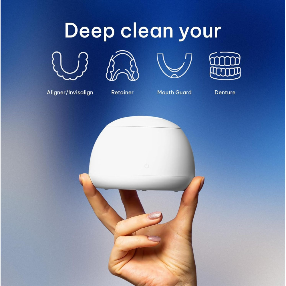 Ультразвуковой очиститель Zima Dental Pod для ретейнеров, элайнеров и зубных кап