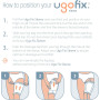 Тримач для катетерного мішка на ногу Ugo Fix Sleeve 4 шт
