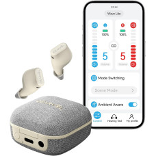 Слуховой аппарат Cearvol Bluetooth с AI шумоподавлением и зарядным кейсом