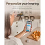 Слуховой аппарат Cearvol Bluetooth с AI шумоподавлением и зарядным кейсом